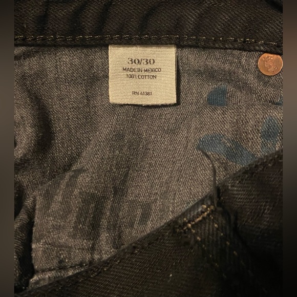 Women's Polo Ralph Lauren jeans / black/ size 12 / 30W x 30L - Picture 5 of 5